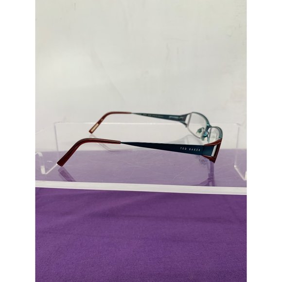 Ted Baker Frames Only Teal Brown Money Honey - Picture 3 of 9